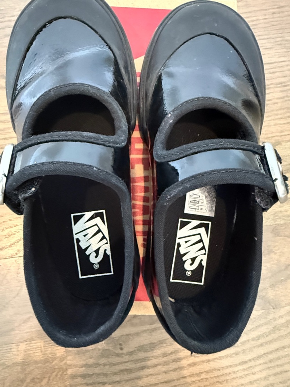 Girls Vans Maryjane toddler Shoe w/box - Picture 5 of 6